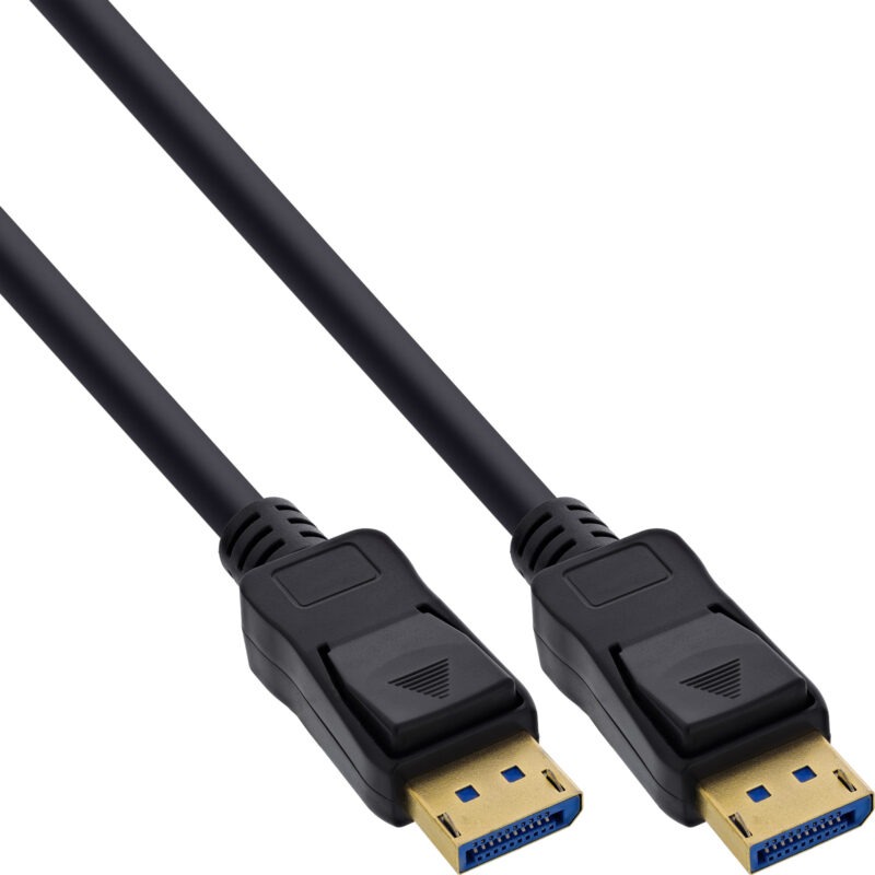 Product thumbnail Inline | DisplayPort-Kabel 2.1 | Dual 4K/Ultrawide@240Hz | 1 meter | zwart