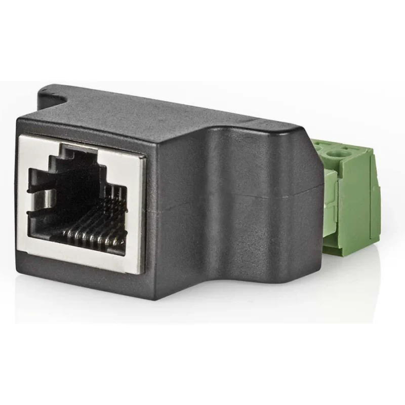 Product thumbnail RJ45 NETWERKAANSLUITING | FEMALE | NAAR SCHROEFKLEM ADAPTER