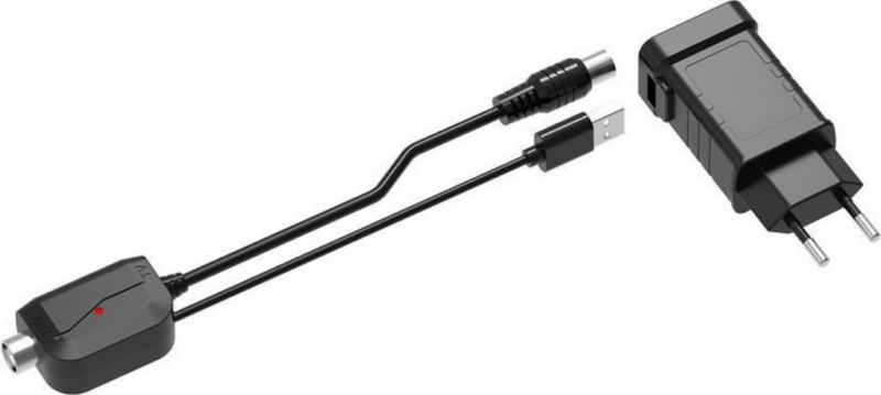 Product thumbnail Rebox | RE-23FA002 | Power Inserter | Voeding voor Actieve DVB-T2 Antenne's