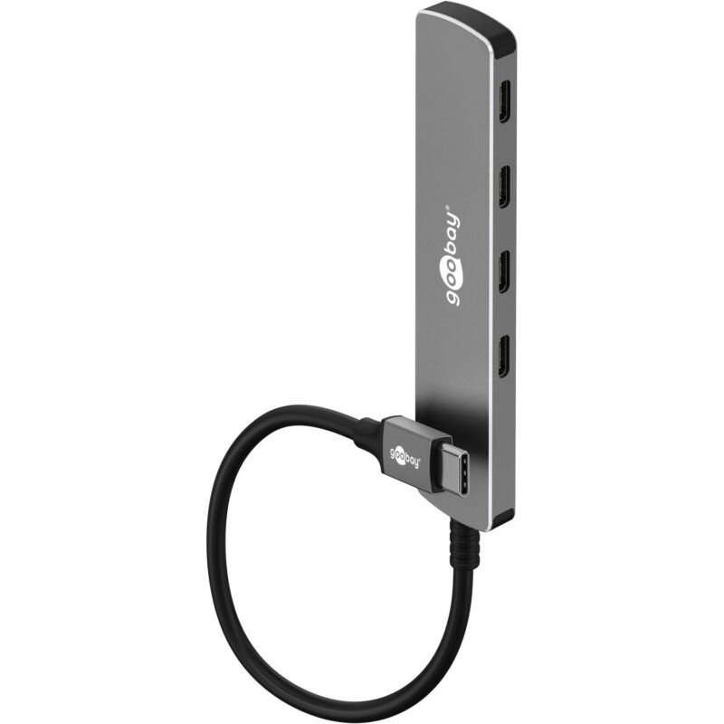 Product thumbnail Goobay | USB-Hub | USB-C | 4 x USB-C | 5Gbps