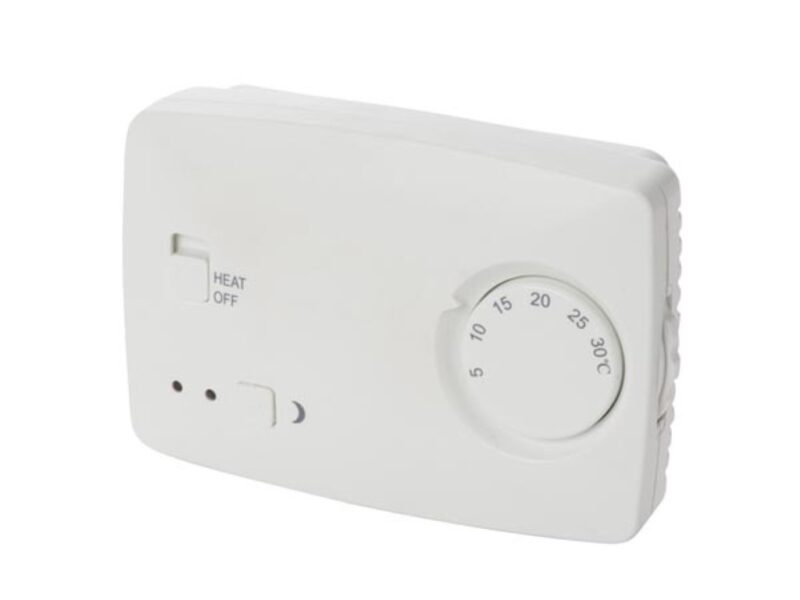 Product thumbnail Analoge Kamerthermostaat 230V / 7(3)A (niet voor CV!)