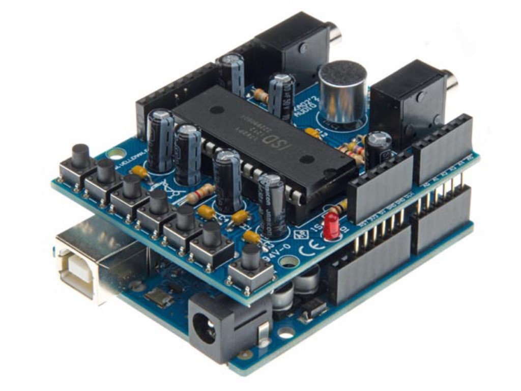 AUDIO OPNAME SHIELD VOOR ARDUINO - Afbeelding 2