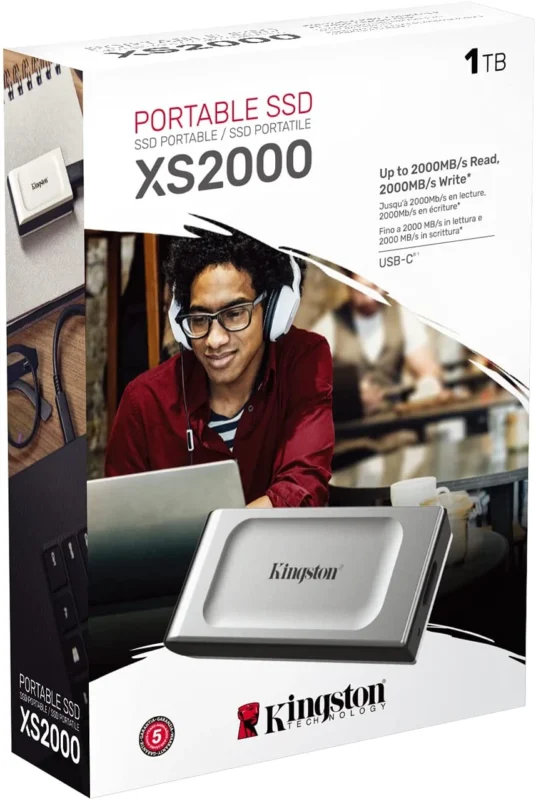 Product thumbnail Kingston | XS2000 | 1TB | Externe SSD