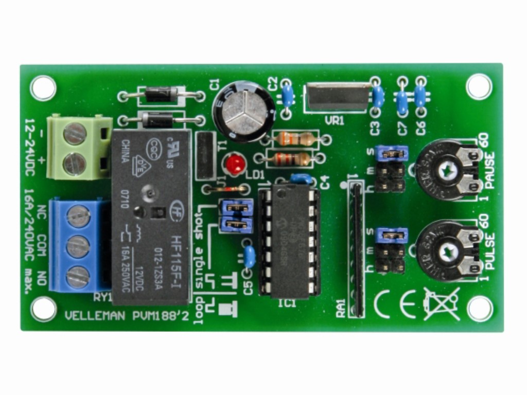 TIMER PULS / PAUZE 1S - 60HR (SOLDEERKIT) - Afbeelding 2